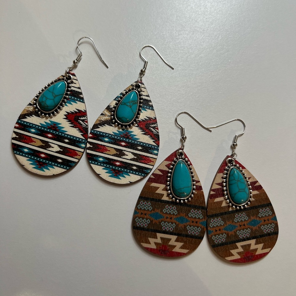 Wood Custom Earrings